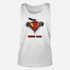 Superheld Papa Unisex TankTop mit Heldendesign, Perfektes Vatertagsgeschenk