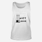 Wortspiel Unisex TankTop Watt Moor, Lustiges Unisex Grafikmotiv