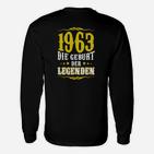 1963 Geburtsjahr Legenden Deutsche Deutschland Langarmshirts