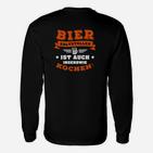 Bier Kaltstellen Herren Langarmshirts, Lustiges Spruch Tee für Männer