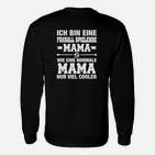 Cool Mama Fußball Langarmshirts, Stylisches Fußballmama Tee