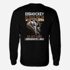 Eishockey Lebenseinstellung Langarmshirts