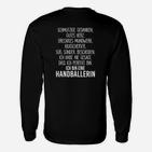 Handballerin Ich Perfekt Bin Langarmshirts