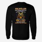 Holzfäller Stolz & Ehre Langarmshirts, Thematisches Outfit mit Narben-Design