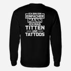 Ich Mag Titten Und Tattoos Langarmshirts