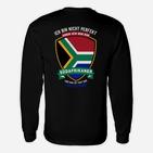 Südafrika Flagge Langarmshirts Nicht Perfekt Aber Südafrikaner