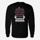 Super Mama Langarmshirts mit Spruch, Perfektes Geschenk für Mütter
