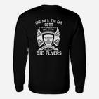 Totenkopf Hockey Fan Langarmshirts - Unterstützung für Die Flyers