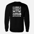 Trucker Lkw Fernfahrer Lkw Fahrer Welt Langarmshirts