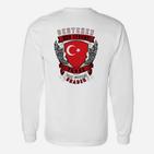 Herkunftsstolz Deutsch-Türkisch Langarmshirts Flügelmotiv & Halbmond