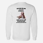 Lustiges Pitbull Baby Langarmshirts – Spaßiges Outfit für Hundefreunde