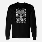 1986 31 Geburt Legenden Langarmshirts