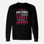 1991 Das Leuben Legenden Langarmshirts