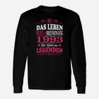 1993 Das Leben Legenden Langarmshirts