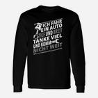 Auto-Themen Langarmshirts Tief & Breit, Lustiges Spruch-Langarmshirts für Tuning-Fans