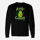 Avocado Gym Lustig Cardio T-Shirt Sport Tshir Langarmshirts