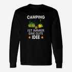Camping Ist Immer eine Gute Idee Langarmshirts mit Grafikdesign