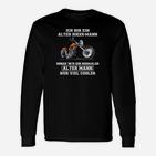 Coole Biker Opa Langarmshirts, Alter Mann Spruch für Motorradfans