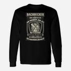 Dachdecker Spruch Langarmshirts, Lustiges Handwerker Langarmshirts mit Werkzeugmotiv