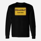 Düsseldorf Statt Köln Langarmshirts für Stadtliebhaber