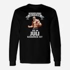 Einen Alten Frau Die Im Mai Geboren Juli Shrit Langarmshirts