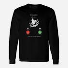 Enduro Motto Langarmshirts, Witziges Motorradfahrer-Langarmshirts mit Spruch