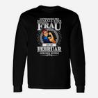 Februar Geburtstag Frau Langarmshirts, Schwarzes Motiv-Langarmshirts