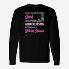 Frauen-Power Langarmshirts Beste Fische Geburt Spruch Design