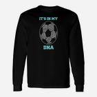 Fußball DNA Fingerprint Erbgut Langarm Langarmshirts für Fans