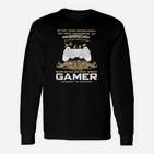 Gamer Langarmshirts Keine Abkürzungen im Handwerk, Gaming Bekleidung