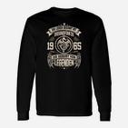 Geburtsjahr 1965 Legenden Langarmshirts, Personalisiertes Retro Design