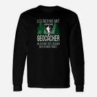 Geocacher Langarmshirts: Kennt Orte, Einzigartiger Spruch für Abenteurer