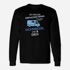 Herren Langarmshirts Einfacher Mann: Wohnmobil & Bier, Lustige Sprüche