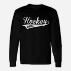 Hockey Mama Langarmshirts für Sportliche Mütter – Schwarz