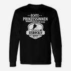 Hockey-Prinzessinnen Damen Langarmshirts - Eishockey Outfit in Schwarz