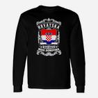 Hrvatska Kroatien Kroatien Langarmshirts