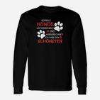 Hunde Langarmshirts Ich habe den schönsten Hund, Spruch für Hundebesitzer