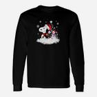 Hunde-Lustiger Schnee-Weihnachtss- Langarmshirts