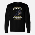 Hunde-Stalker Langarmshirts: Persönlicher Stalker, Folge überallhin