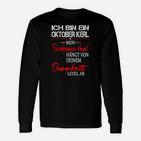 Ich Bin Ein Oktober Kerl Langarmshirts