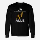 Ich Brauche Viele Saxophone Langarmshirts