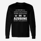 Ihre Exzellenz die Azubine Langarmshirts, Lustiges Damen-Langarmshirts