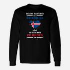 Island Das Leben Brachte Mich  Langarmshirts