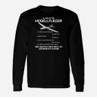 Ja Das Ist Ein Modellflieger Langarmshirts