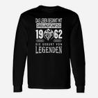 Jubiläum Langarmshirts Leben Beginnt bei 50 - 1962 Legenden, Geburtstag Tee