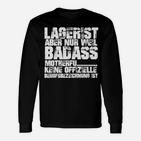 Lagerist Badass Motiv Langarmshirts, Unoffizielle Coole Berufsbezeichnung