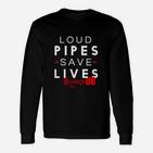 Laute Pfeifen Retten Lives Langarmshirts