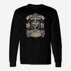 Legenden 1971 Geburtstagsshirt, 48 Jahre Perfektion Tee Langarmshirts