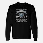 Leipzig 1958 Geburtsjahr Legenden Langarmshirts, Vintage Design Tee