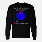 Lustiges Bier I Alkohol Trinken Party Fe Langarmshirts